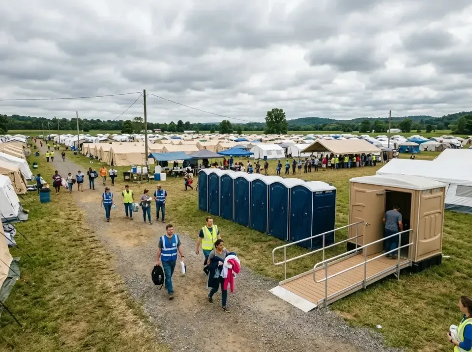 disaster-relief-camp-restrooms-010 — frequently asked questions, Dumpster & Portable Bathrooms Rental in Mount Vernon, KY